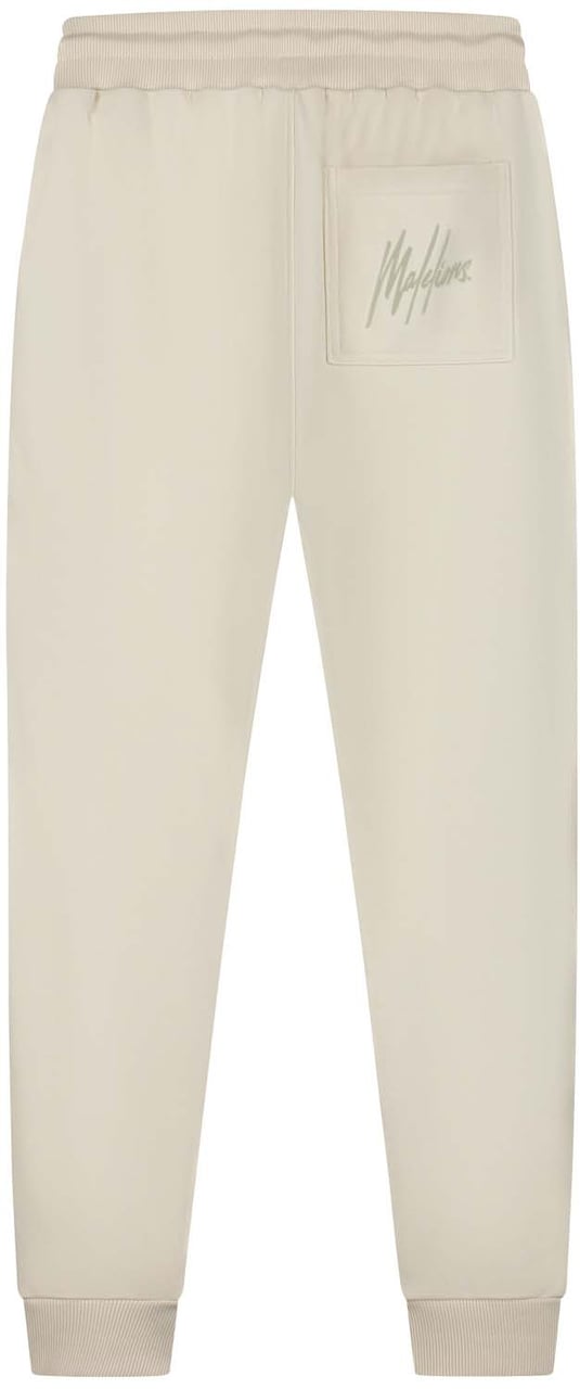 Malelions Malelions Men Striped Signature Sweatpants Beige