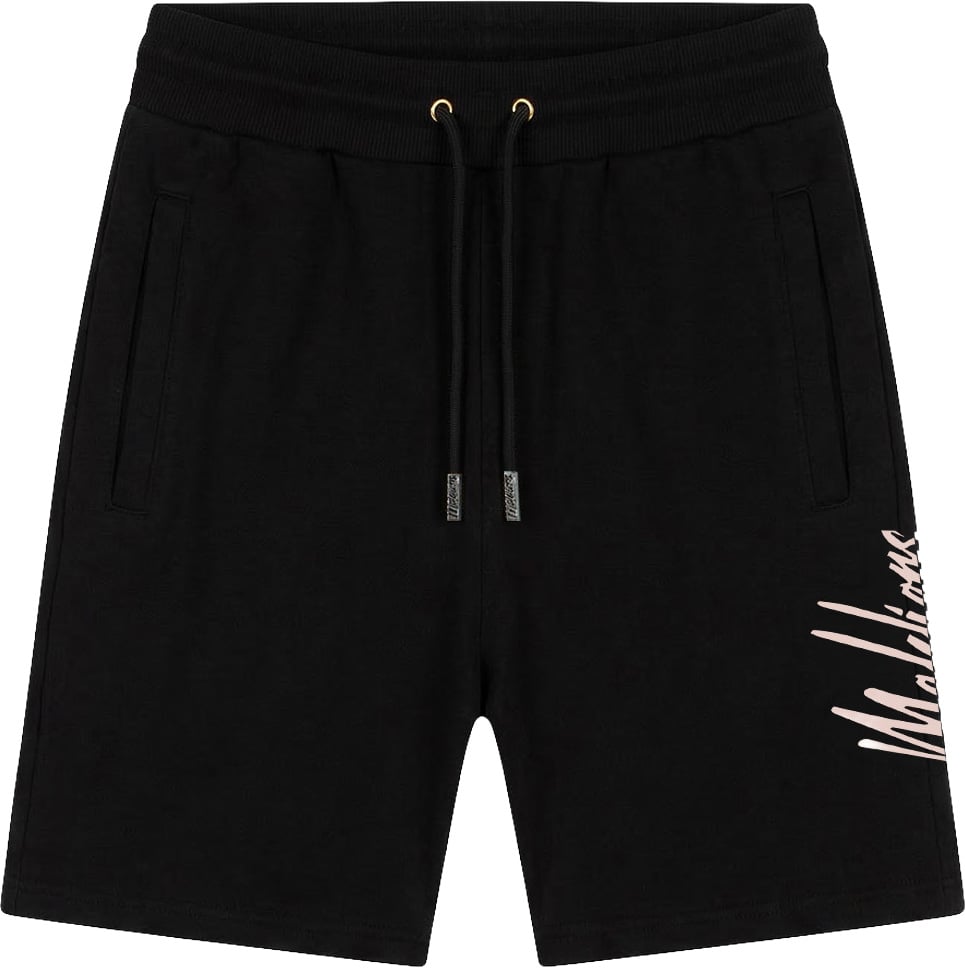 Malelions Malelions Men Split Shorts Zwart