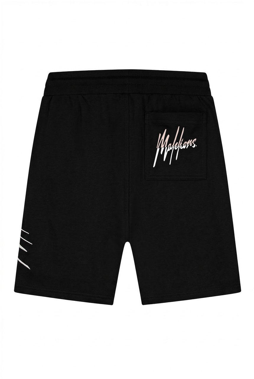 Malelions Malelions Men Split Shorts Zwart