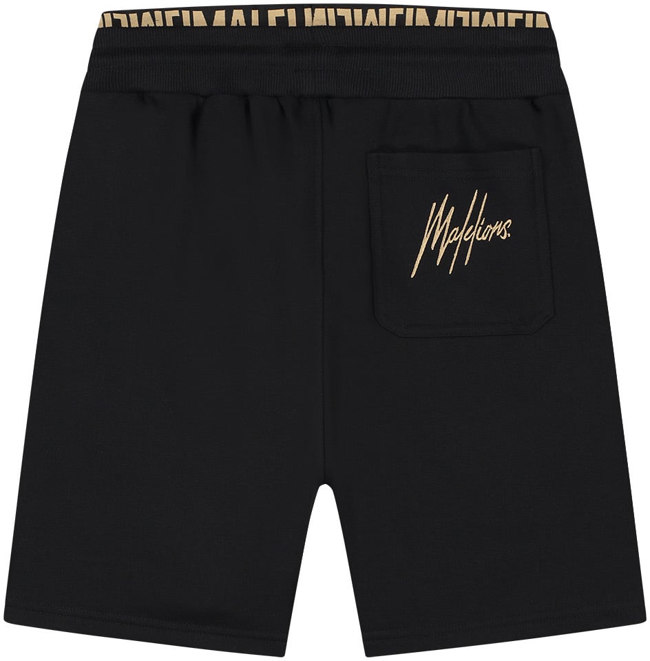 Malelions Malelions Men Venetian Shorts Zwart