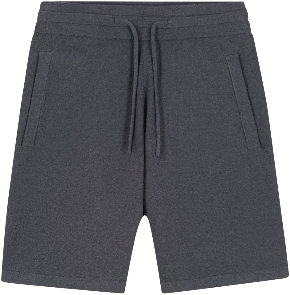 Malelions Men Bouclé Shorts Grijs
