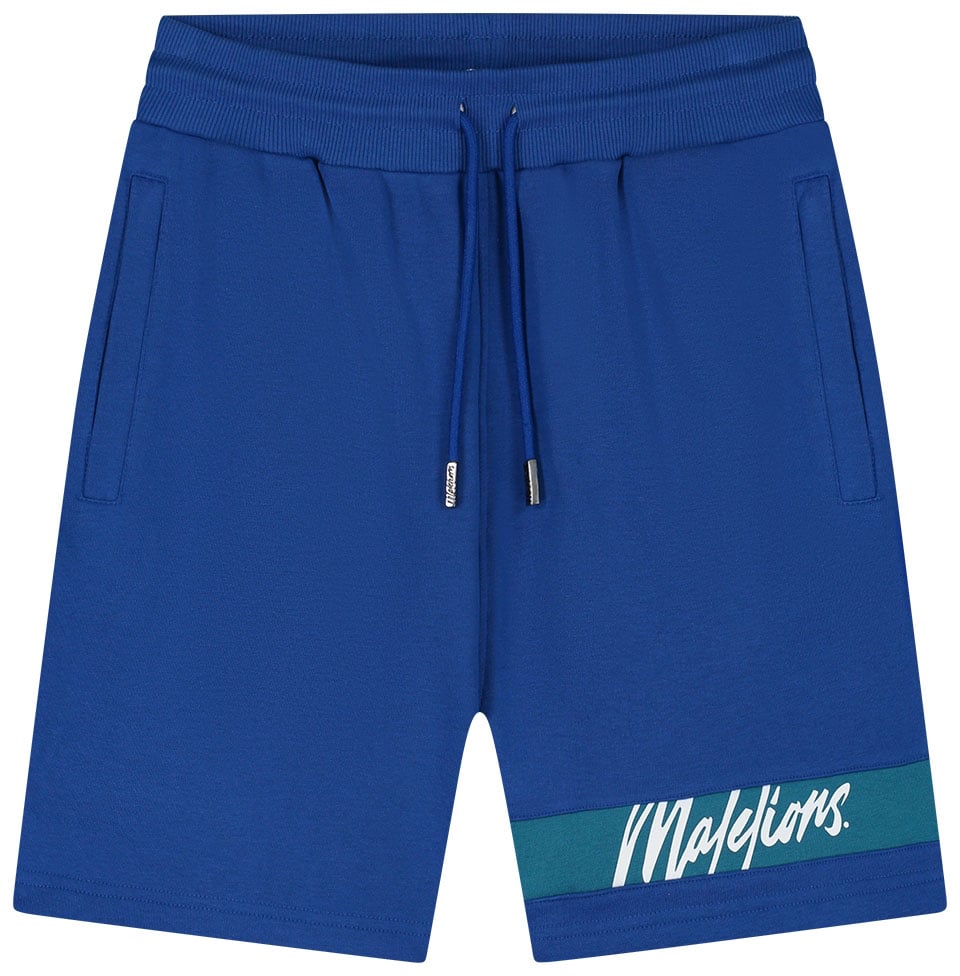 Malelions Malelions Men Captain Shorts Blauw