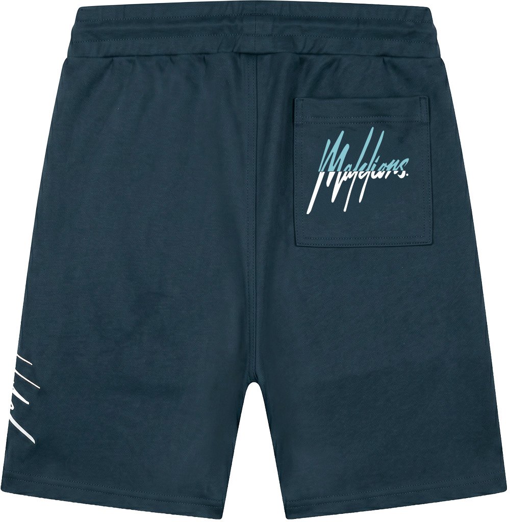 Malelions Malelions Men Split Shorts Blauw