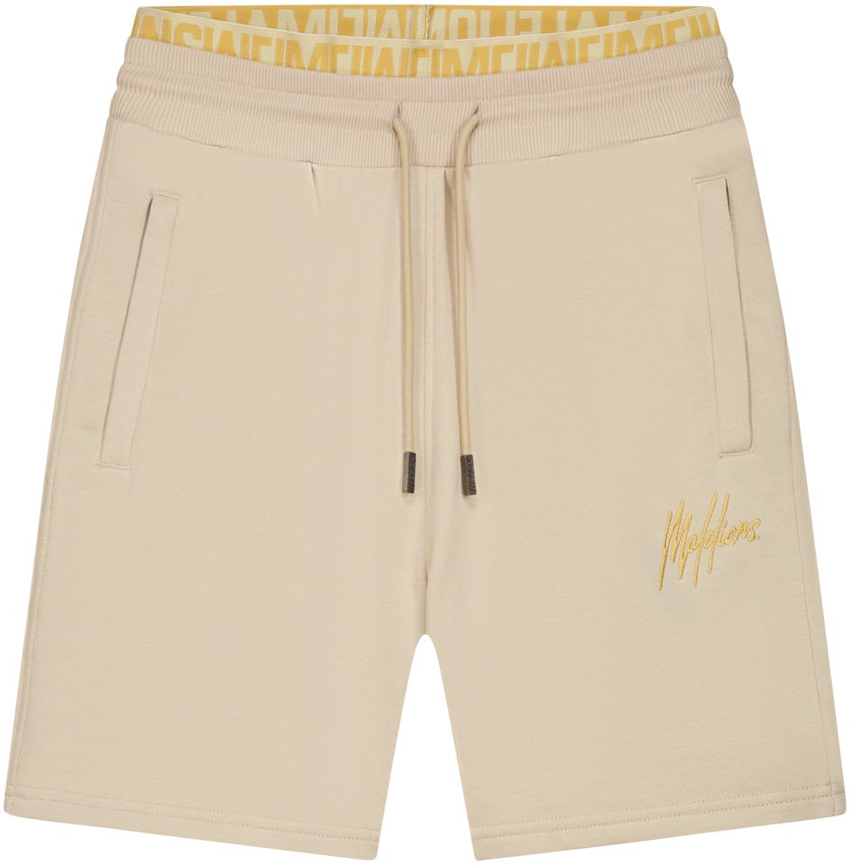 Malelions Malelions Men Venetian Shorts Taupe