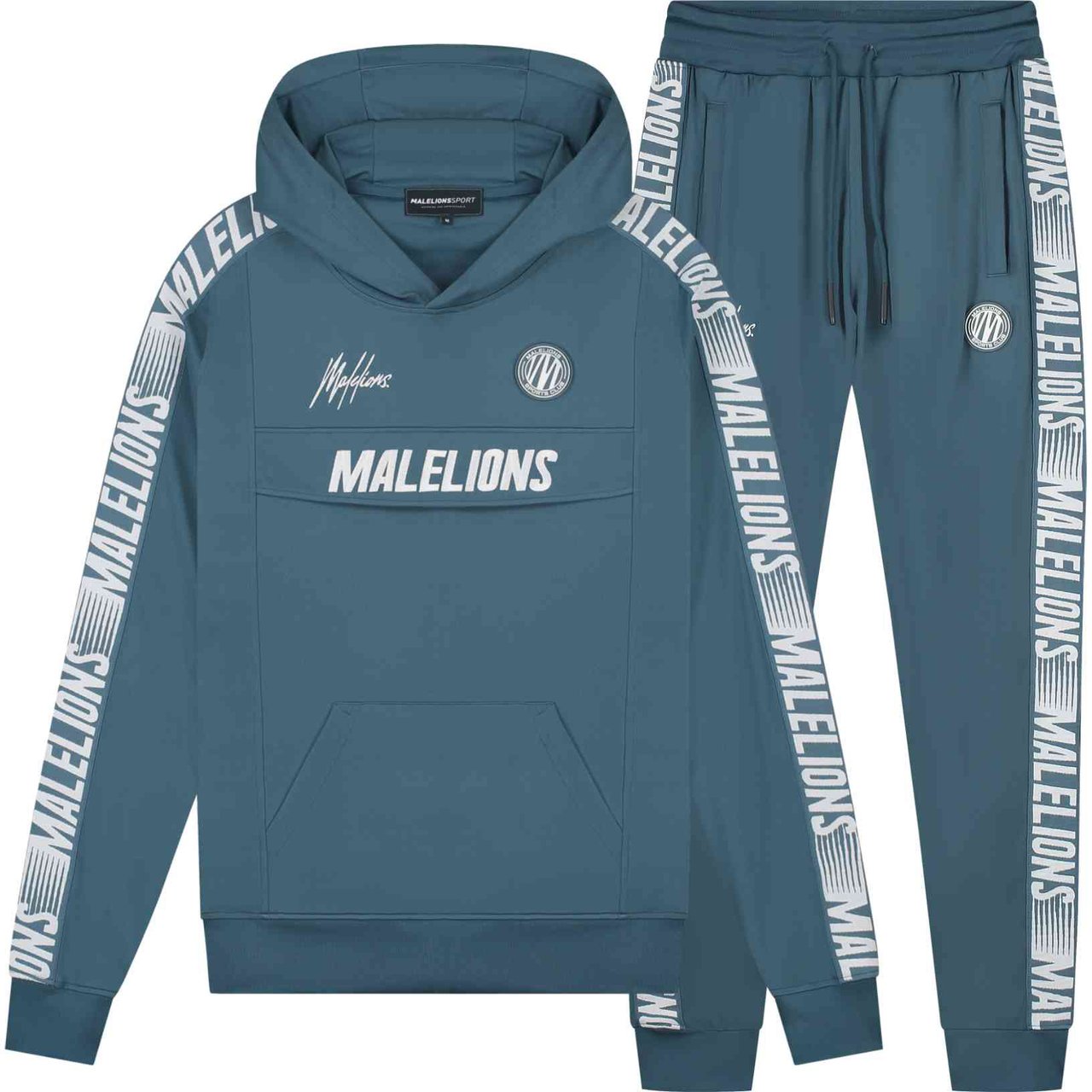 Malelions Malelions Sport Warming Up Tracksuit Blauw