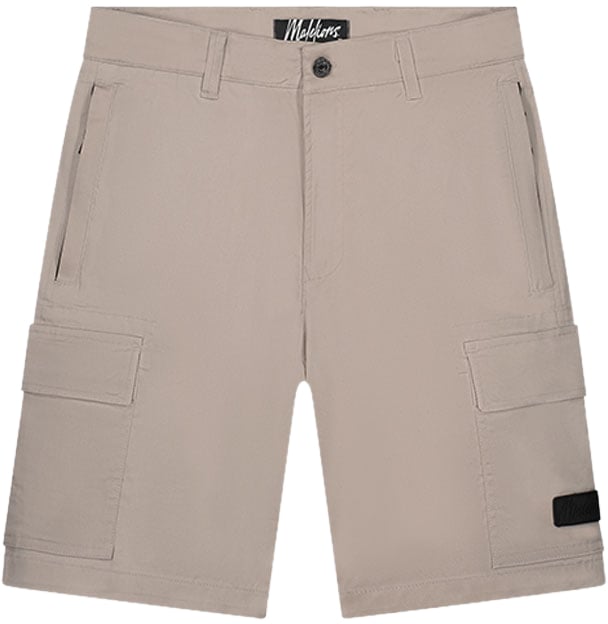 Malelions Malelions Cotton Cargo Shorts Beige