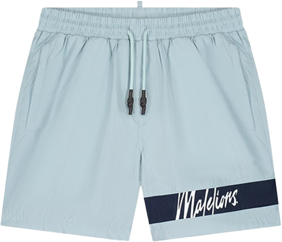 Malelions Malelions Captain Swim Shorts Blauw