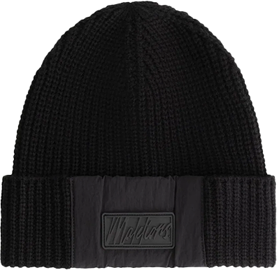 Malelions Malelions Nylon Beanie Zwart