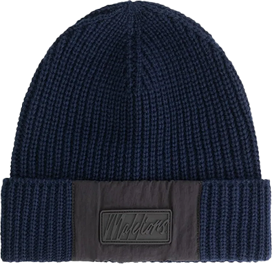 Malelions Malelions Nylon Beanie Blauw