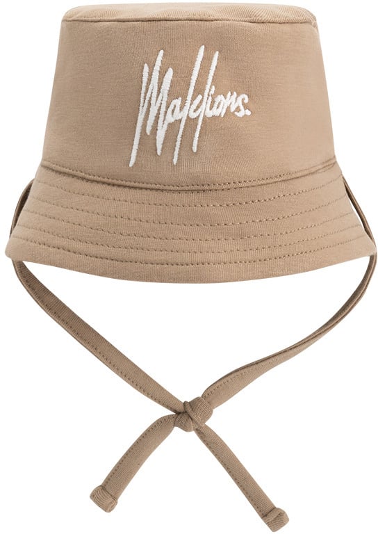 Malelions Malelions Baby Signature Bucket Hat Taupe