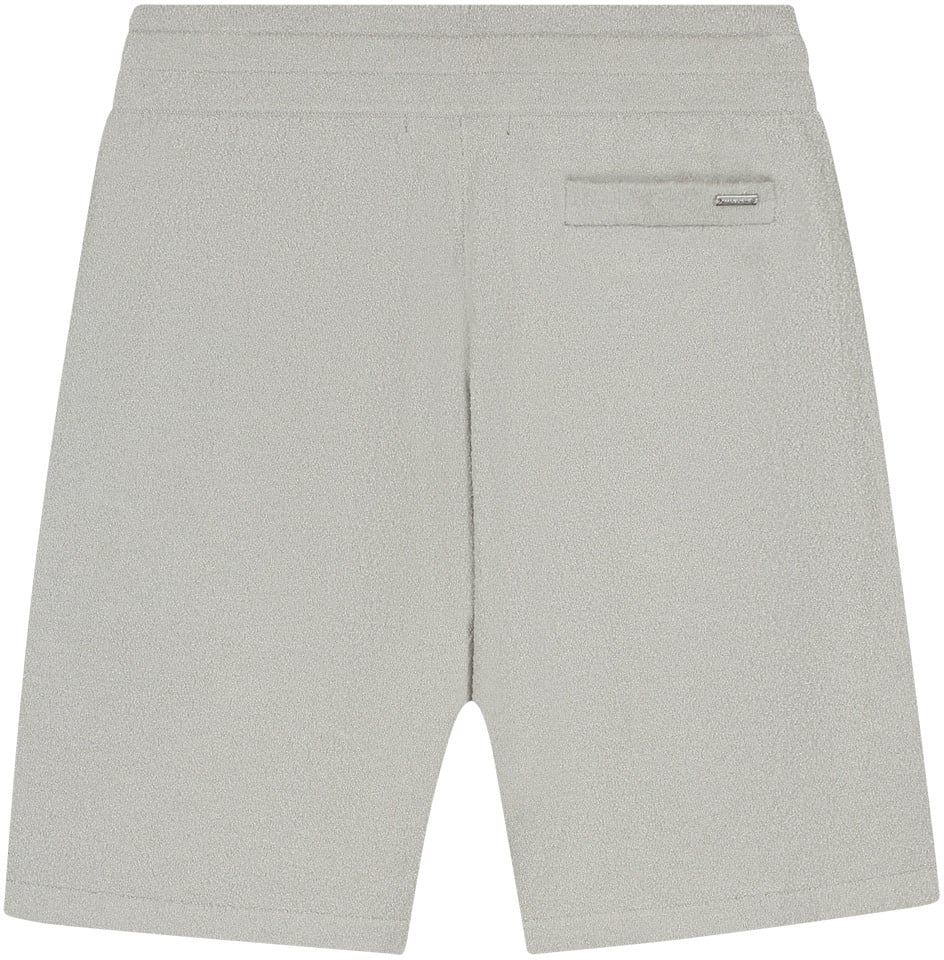 Malelions Malelions Men Bouclé Shorts Grijs