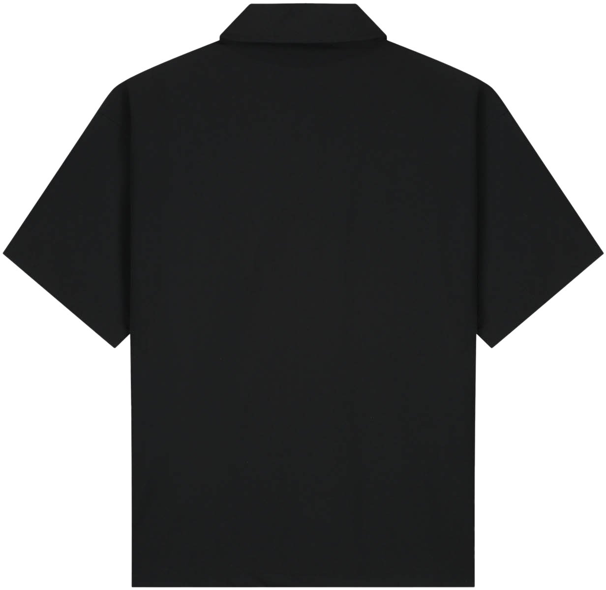 Malelions  Capri Zip Shirt MMB30026073 Black 49001 Zwart