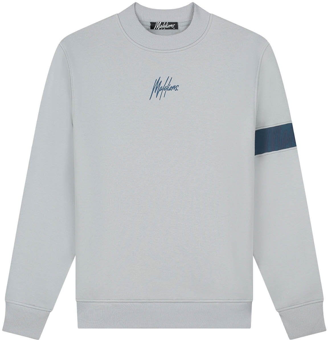 Malelions Malelions Men Captain Sweater Grijs