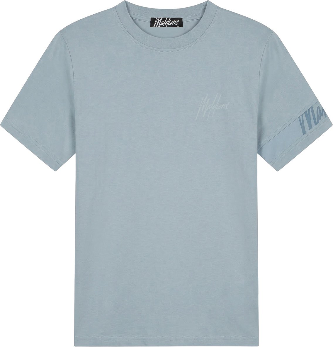 Malelions Men Captain T-Shirt Grijs