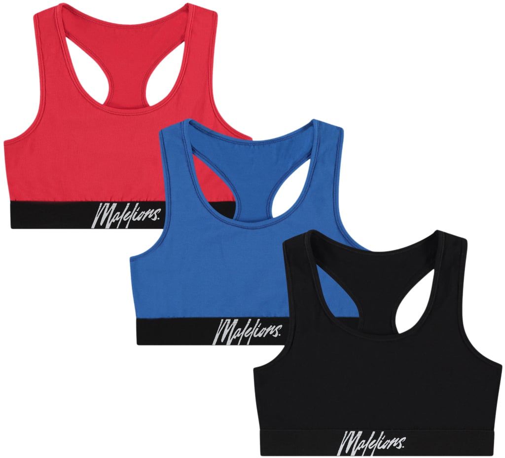 Malelions Malelions Women Bralette 3-Pack Divers