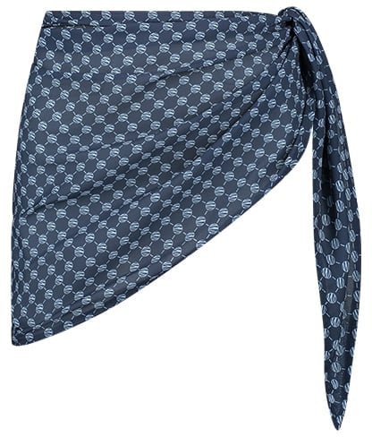 Malelions Malelions Women Monogram Sarong Blauw
