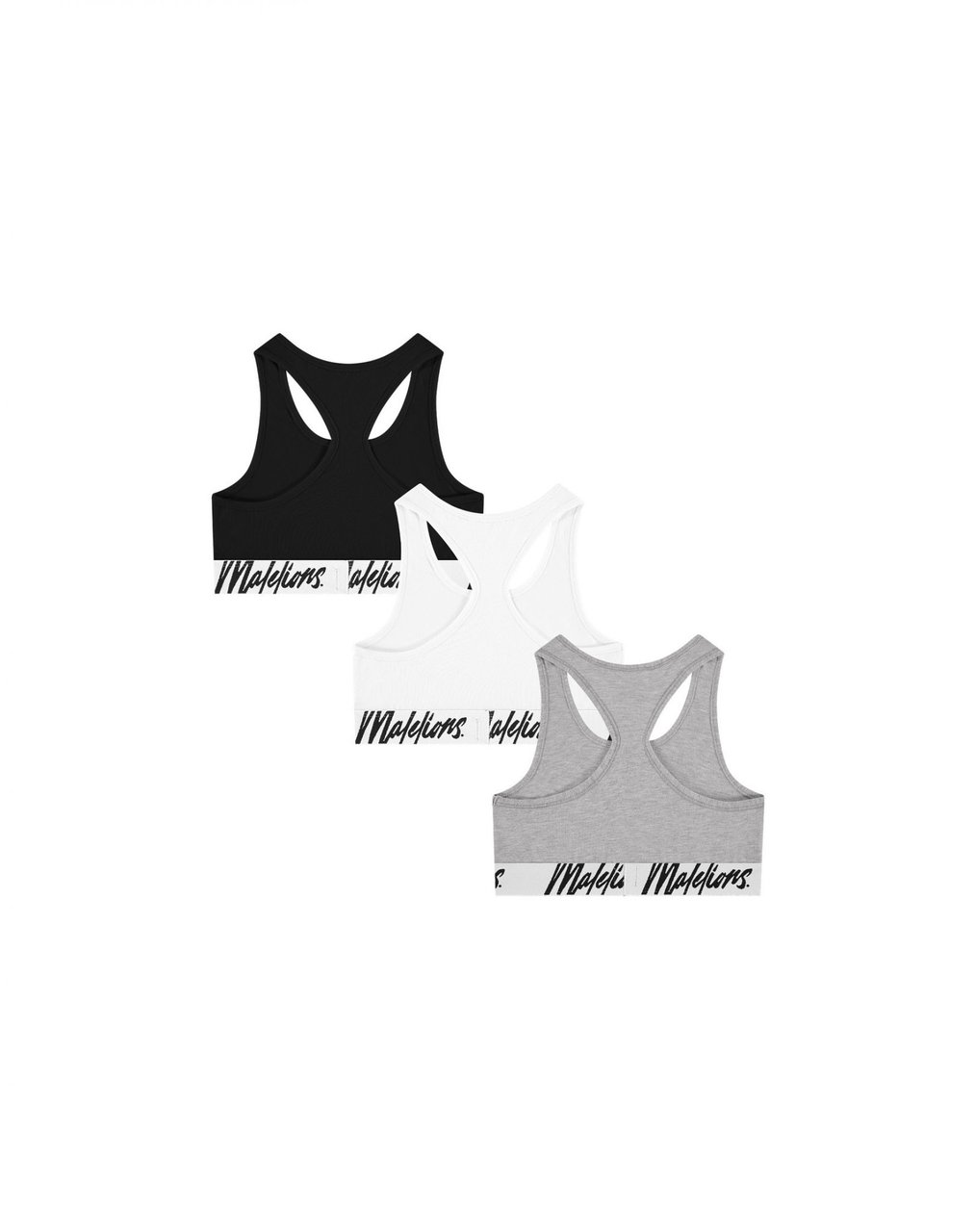 Malelions Women Bralette 3-Pack Wit