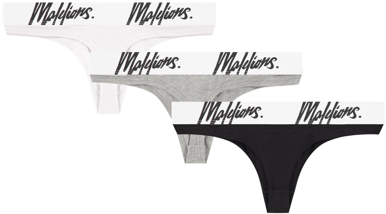 Malelions Malelions Women String 3-Pack Wit