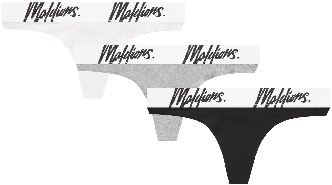 Malelions Malelions Women String 3-Pack Wit