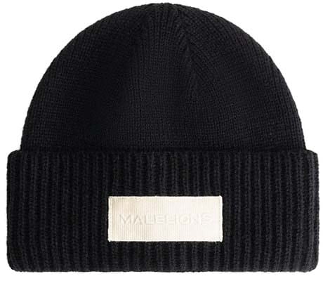 Malelions Malelions Women Logo Beanie Zwart