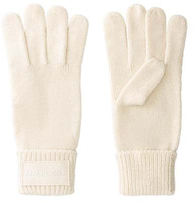 Malelions Malelions Women Logo Gloves Beige