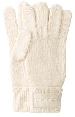 Malelions Malelions Women Logo Gloves Beige