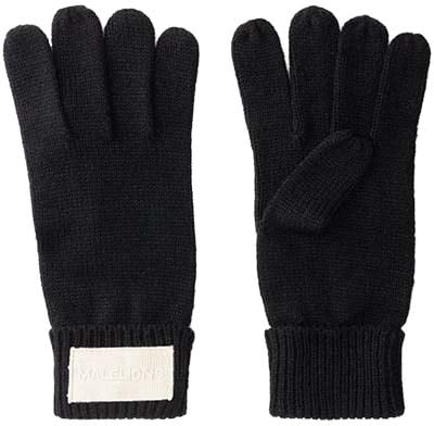 Malelions Malelions Women Logo Gloves Zwart