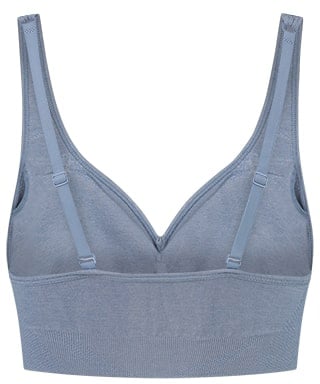 Malelions Malelions Women Sport Seamless Bra Blauw