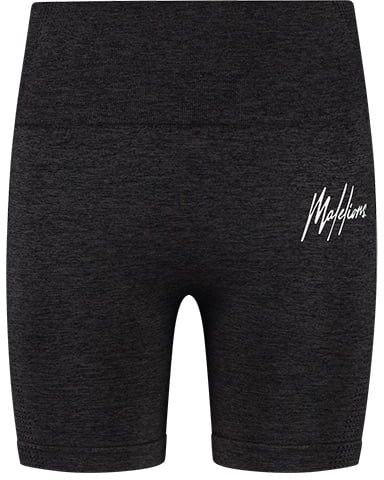 Malelions Malelions Women Sport Seamless Biker Shorts Zwart