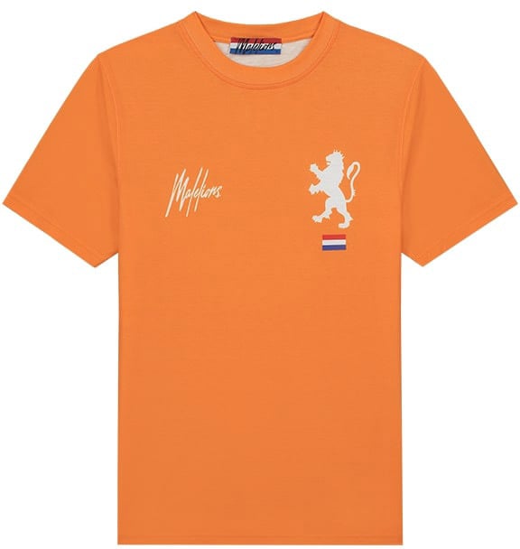 Malelions Malelions Men Essential Soccer T-Shirt Oranje