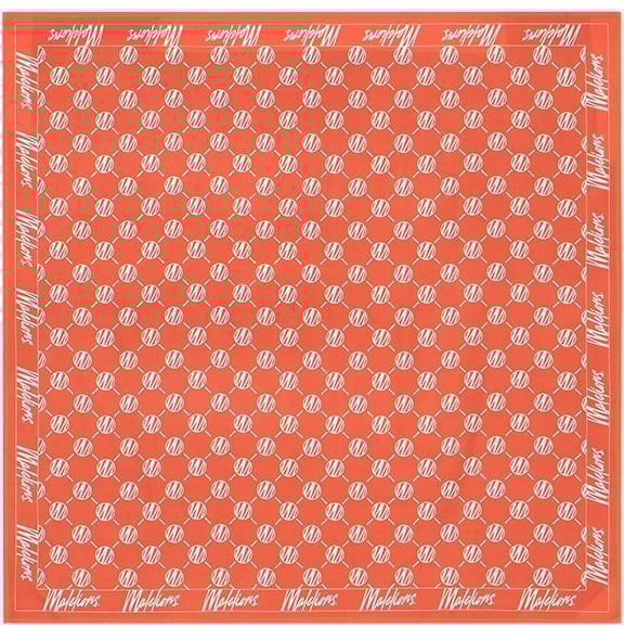 Malelions Malelions Monogram Bandana Oranje