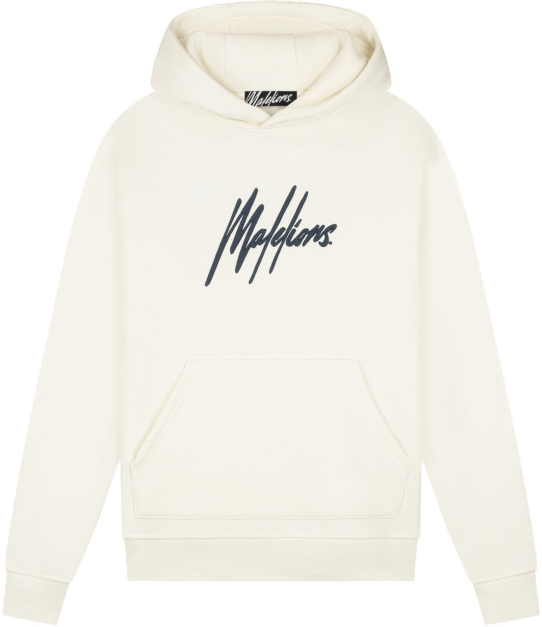 Malelions Men Essentials Hoodie Neutraal