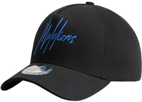 Malelions Malelions Junior Striped Signature Cap Zwart