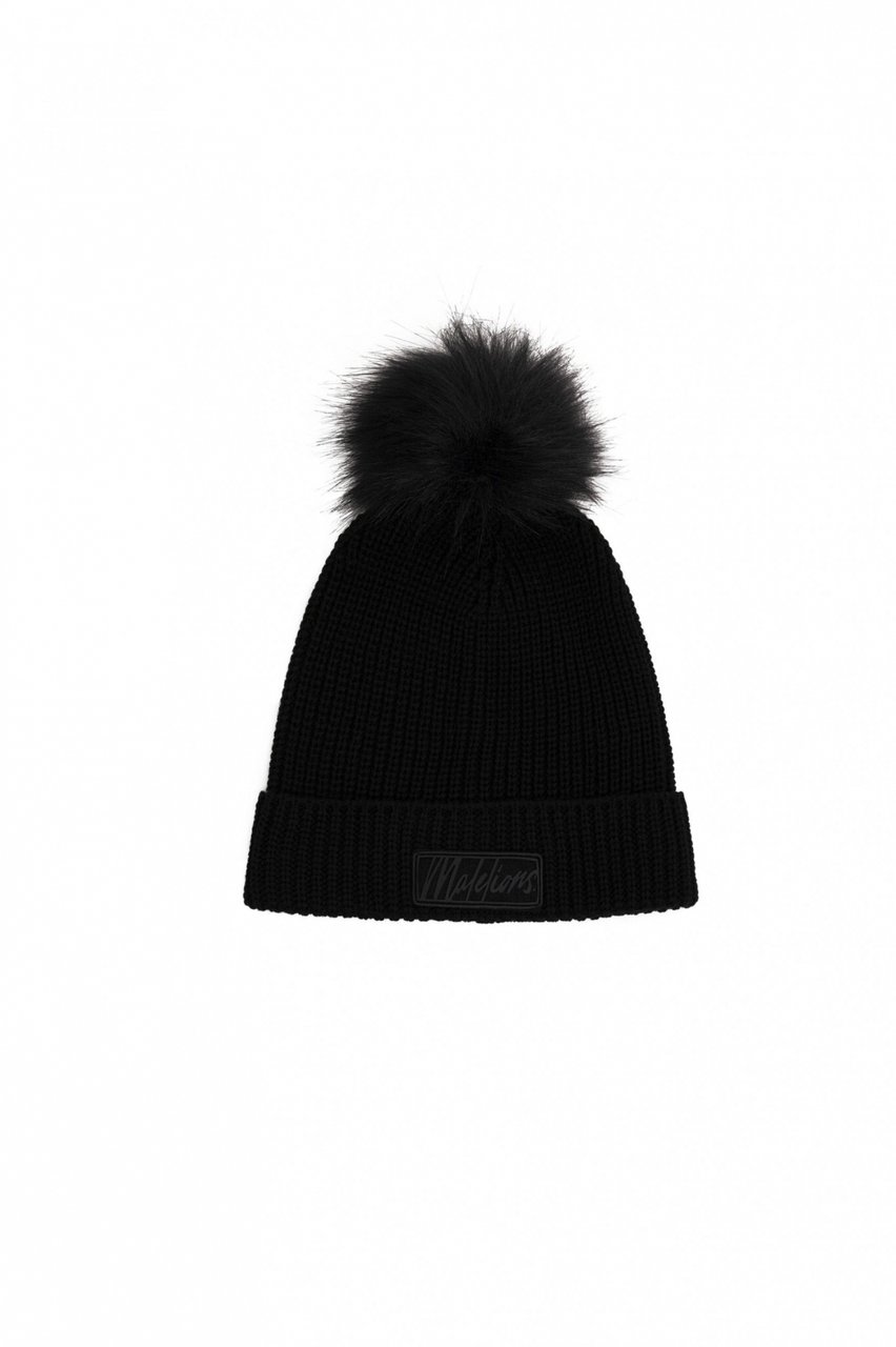 Malelions Malelions Junior Knitted Beanie Zwart
