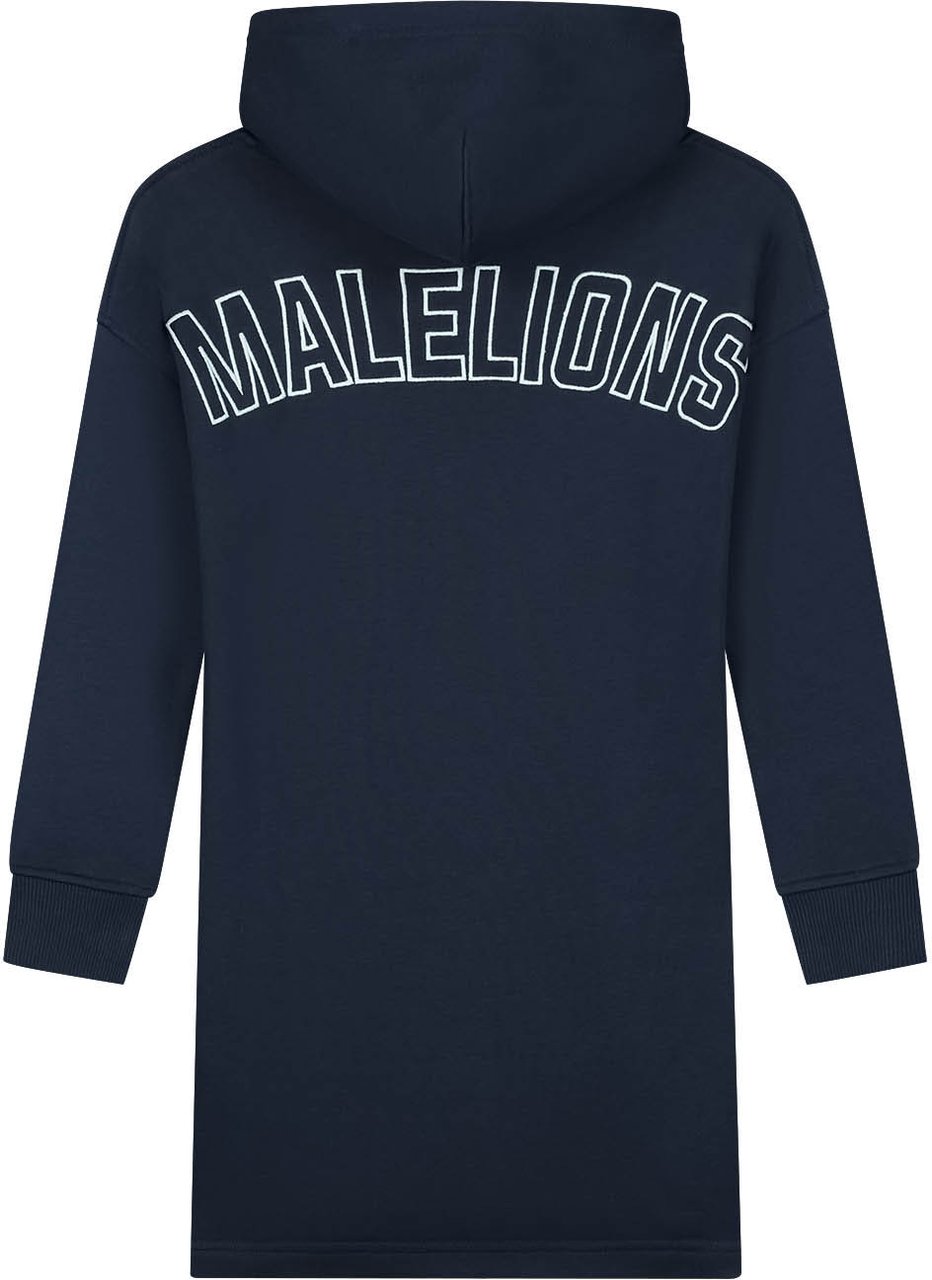 Malelions Malelions Junior Girls Kylie Hoodie Dress Blauw