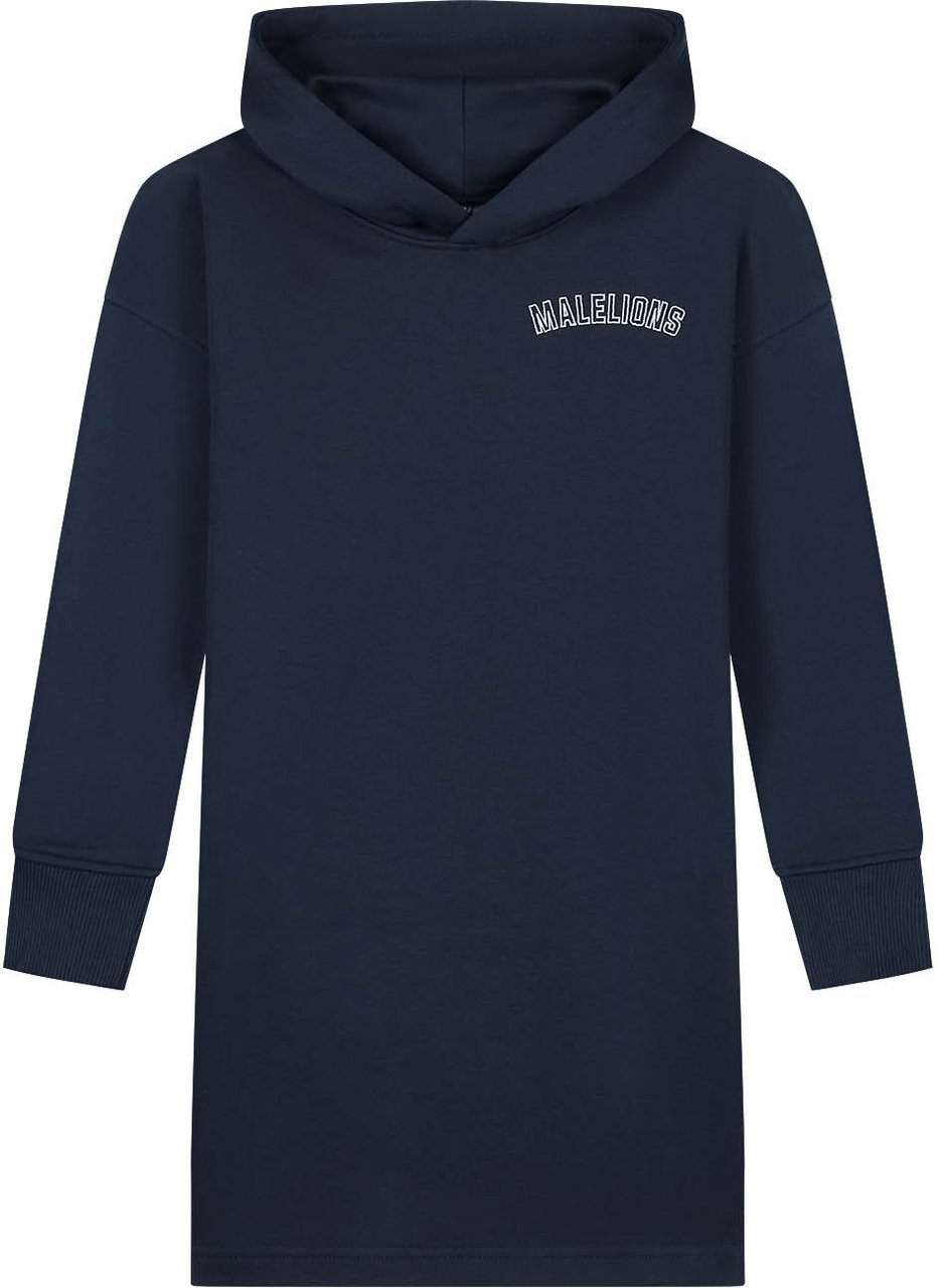 Malelions Malelions Junior Girls Kylie Hoodie Dress Blauw