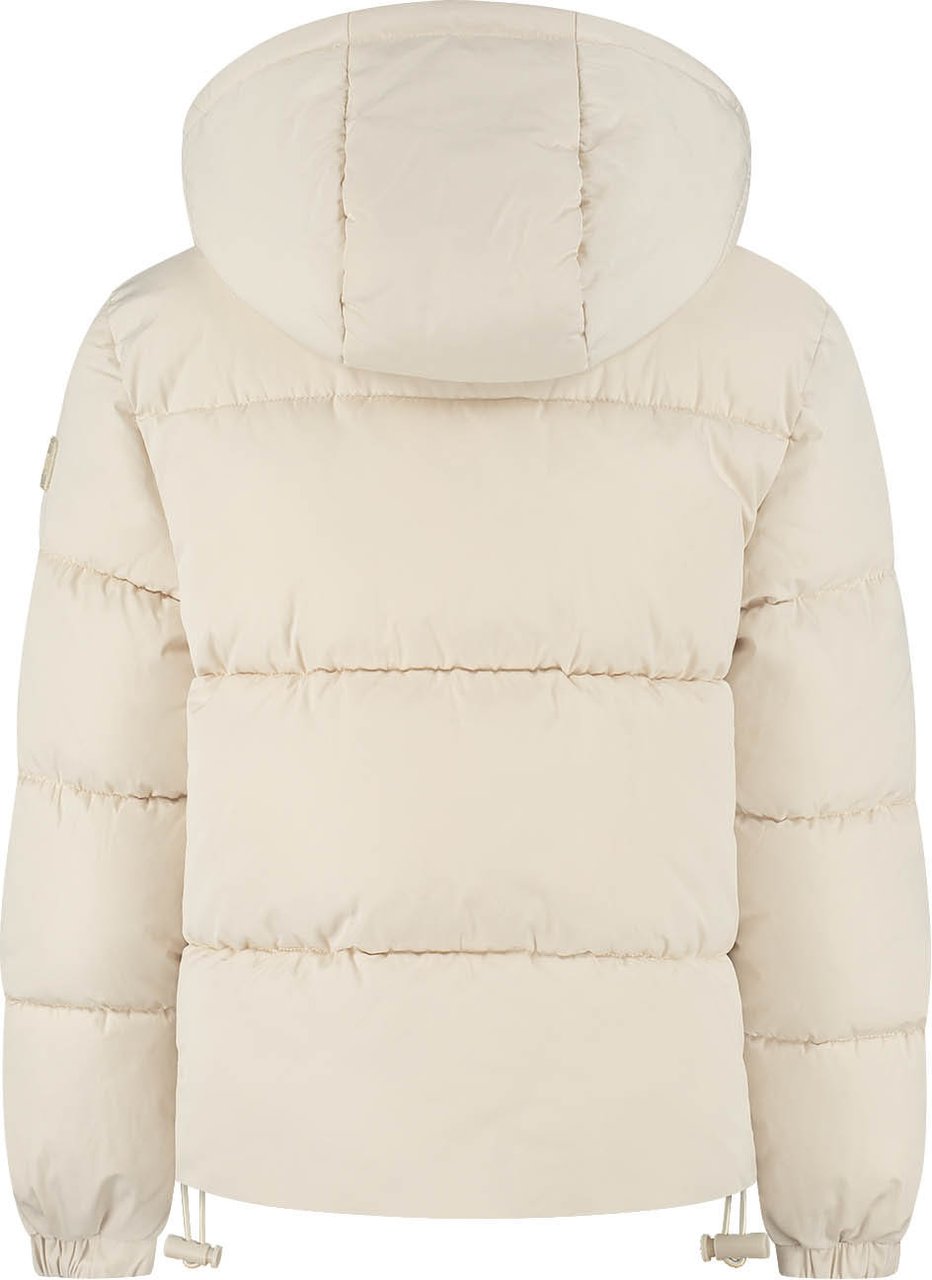 Malelions Malelions Junior Girls Signature Puffer Jacket Beige
