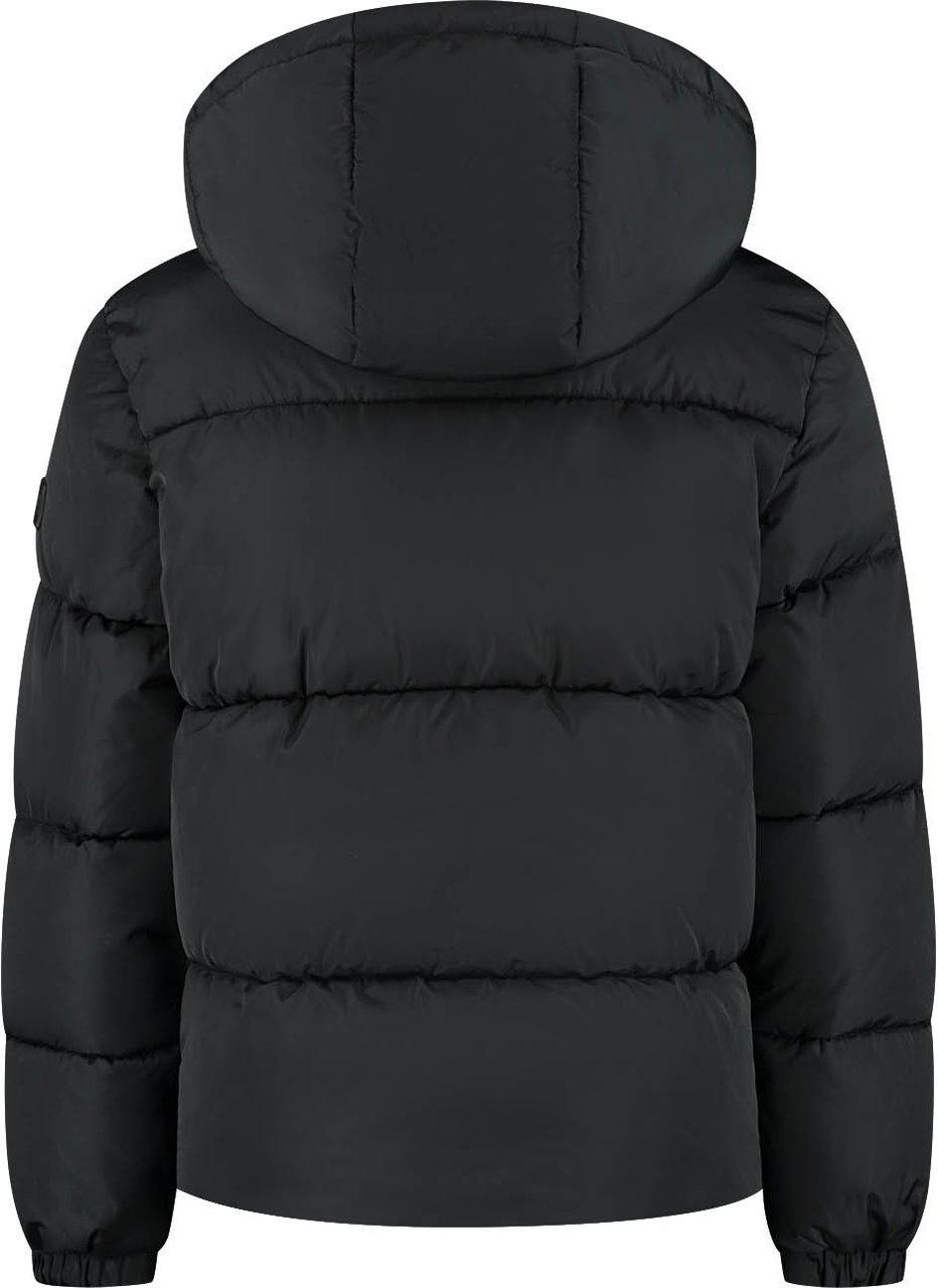 Malelions Malelions Junior Girls Signature Puffer Jacket Zwart