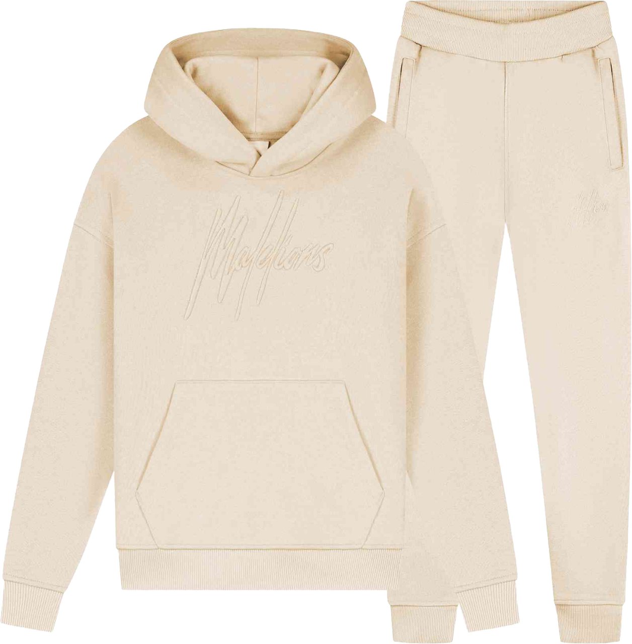 Malelions Malelions Junior Girls Essentials Tracksuit Taupe