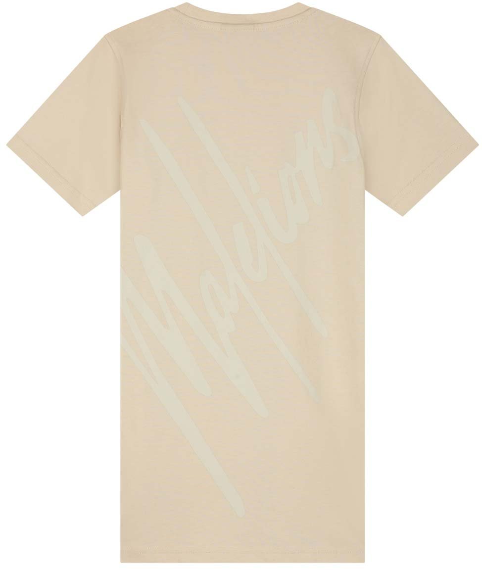 Malelions Malelions Junior Girls Firma T-Shirt Dress Beige