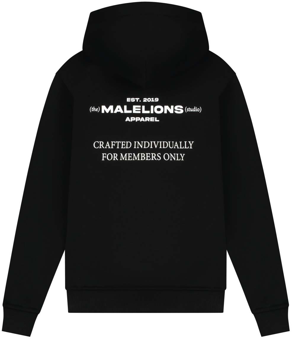 Malelions Malelions Junior Girls Members Hoodie Zwart