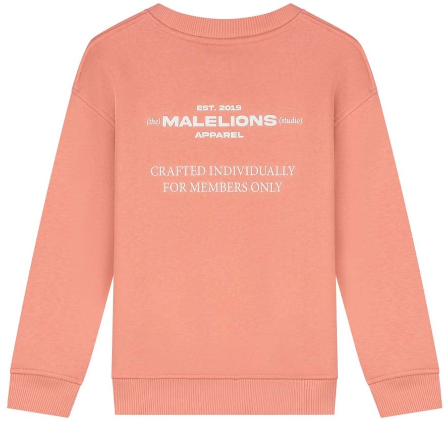 Malelions Malelions Junior Girls Members Brand Sweater Roze