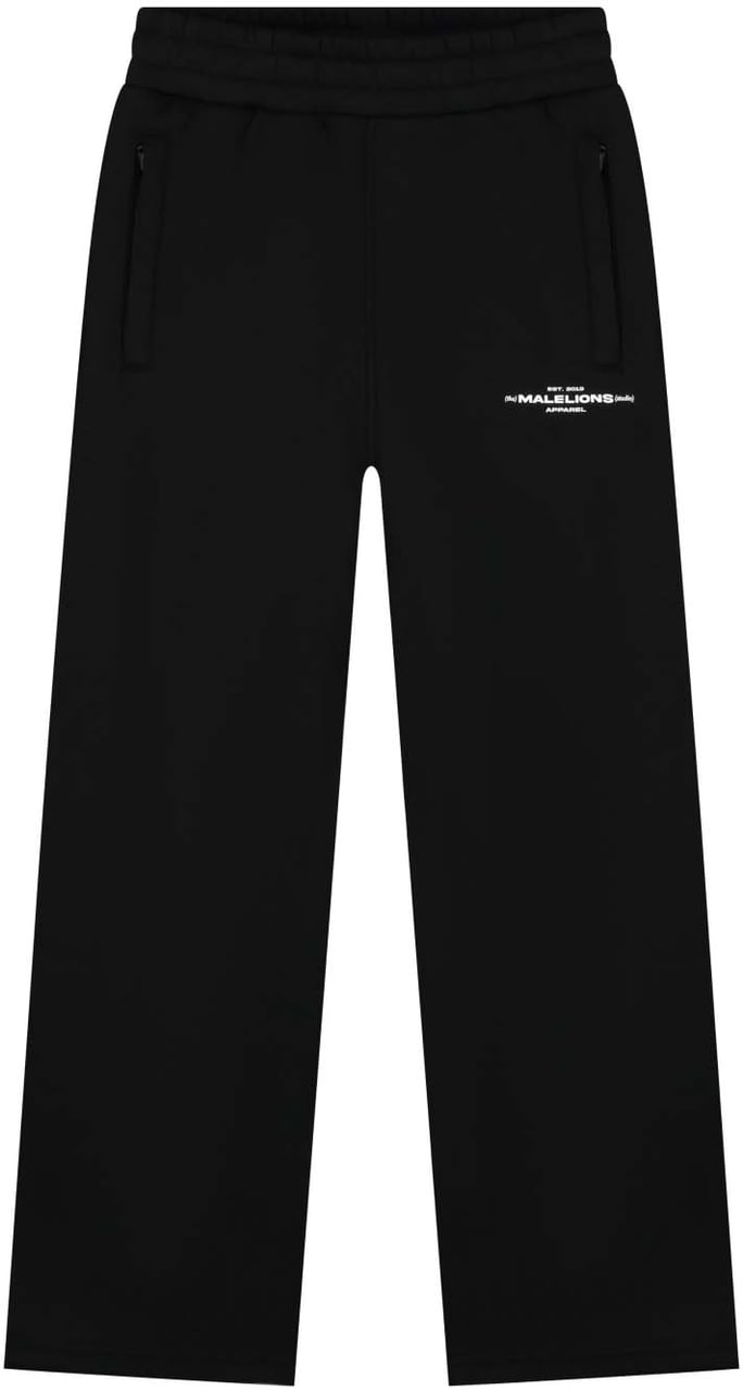 Malelions Malelions Junior Girls Straight Leg Sweatpants Zwart