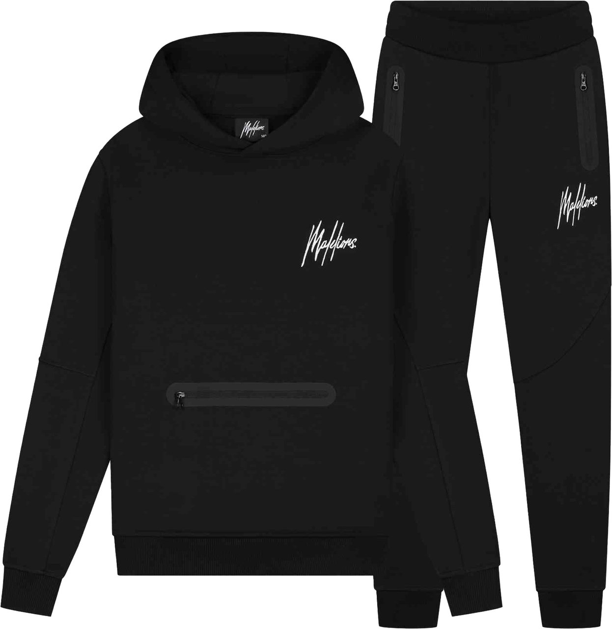 Malelions Malelions Junior Sport Counter Tracksuit Zwart