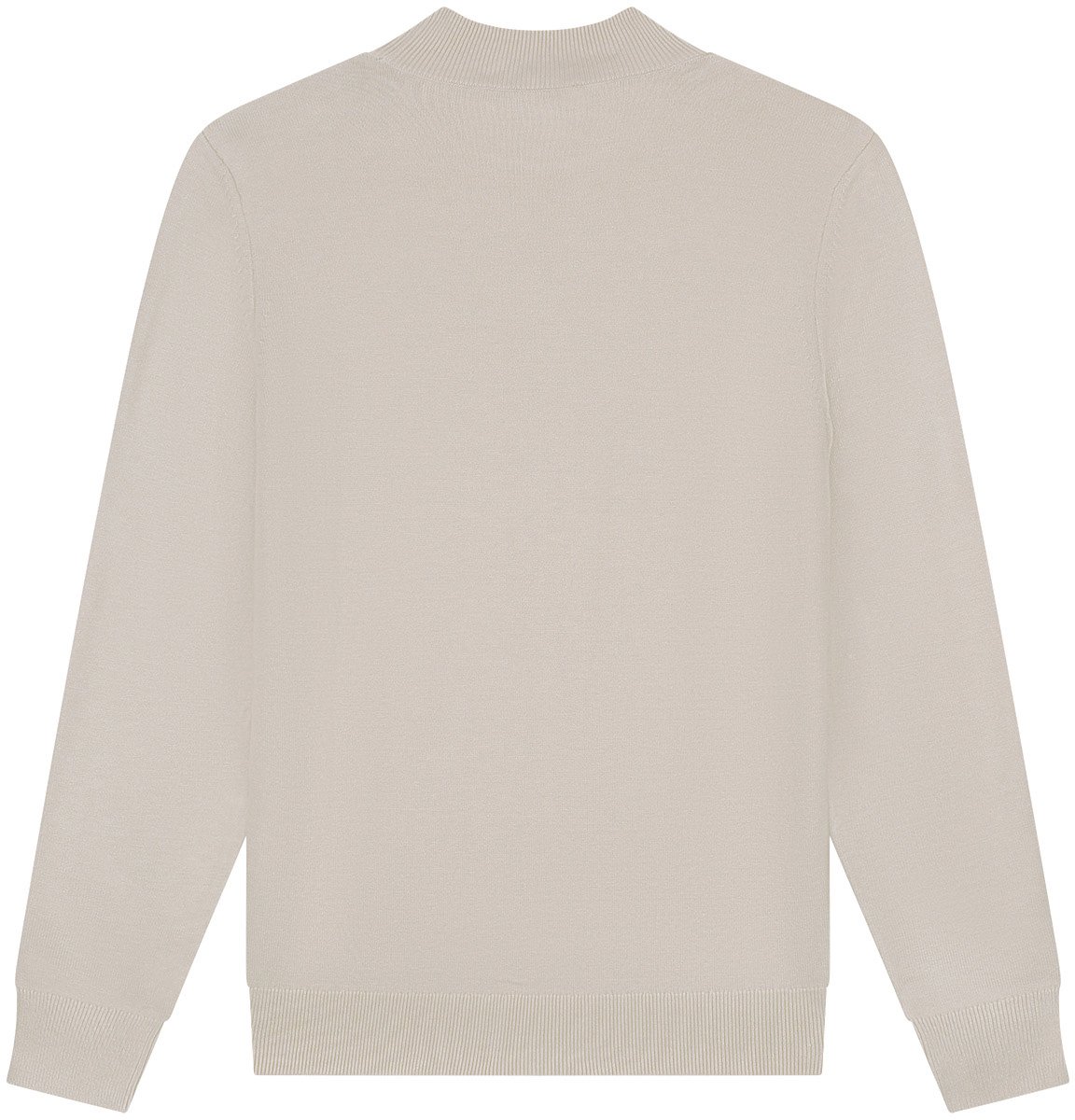 Malelions Malelions Men Knitted Mockneck Sweater Beige