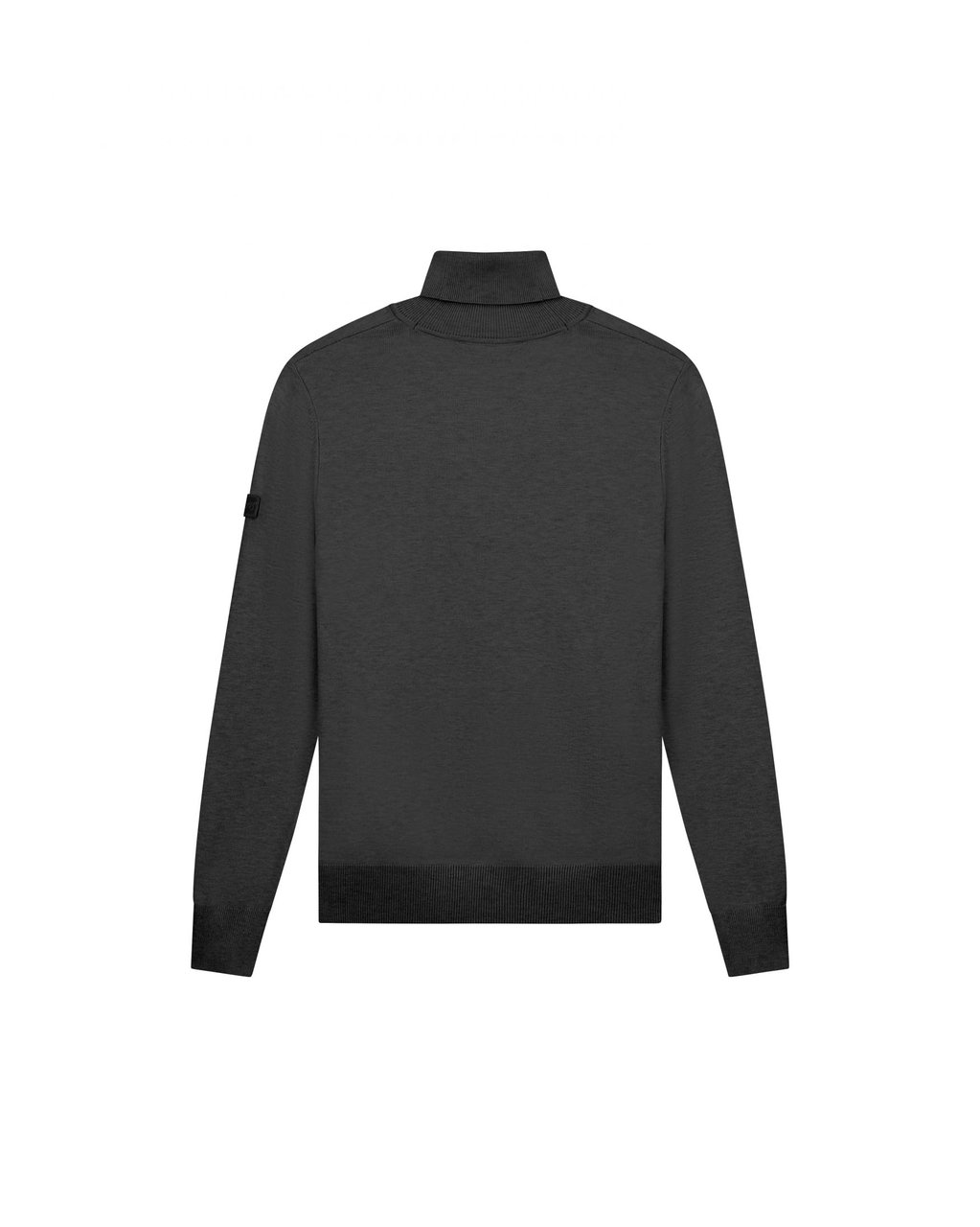 Malelions Men Knitted Turtleneck Grijs