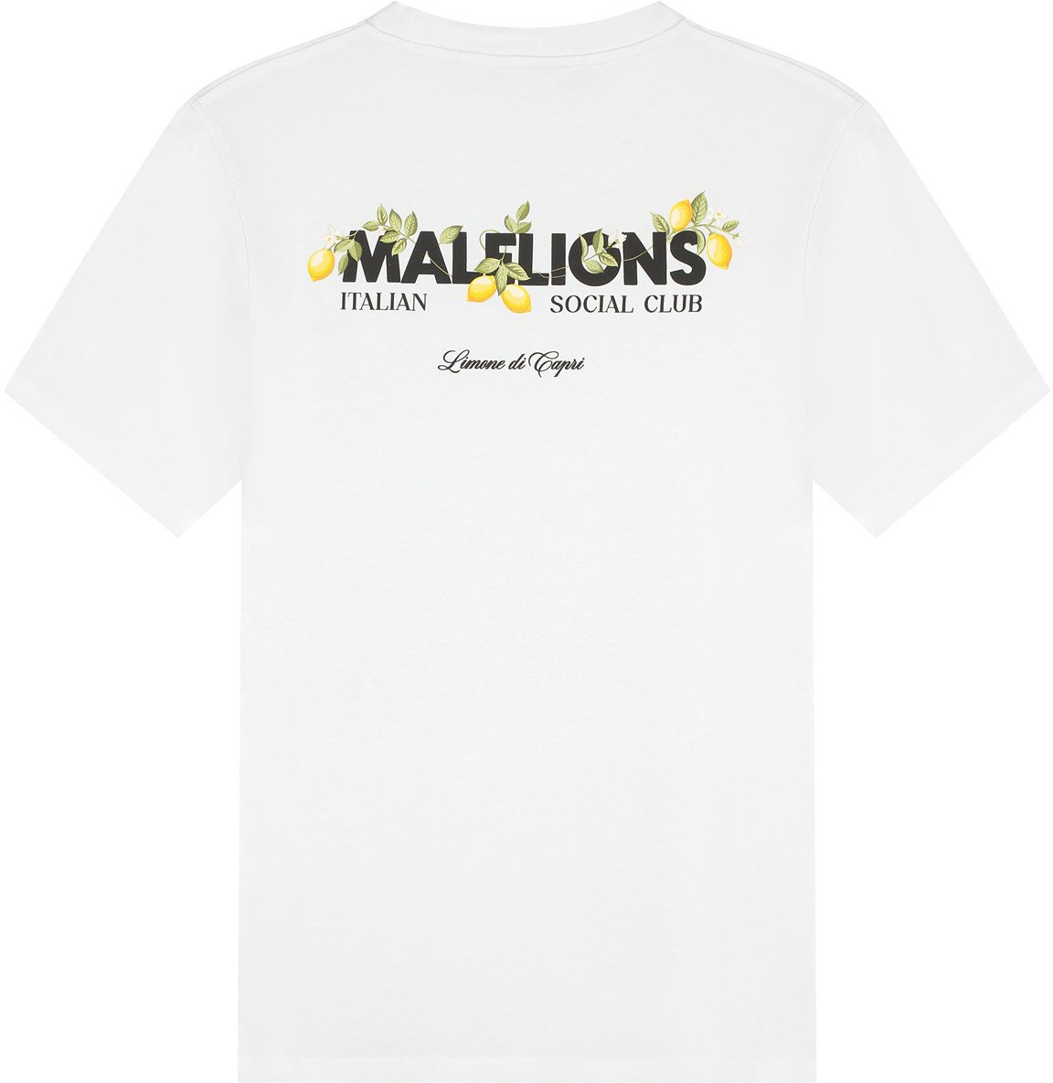Malelions Malelions Men Limone Di Capri T-Shirt Wit
