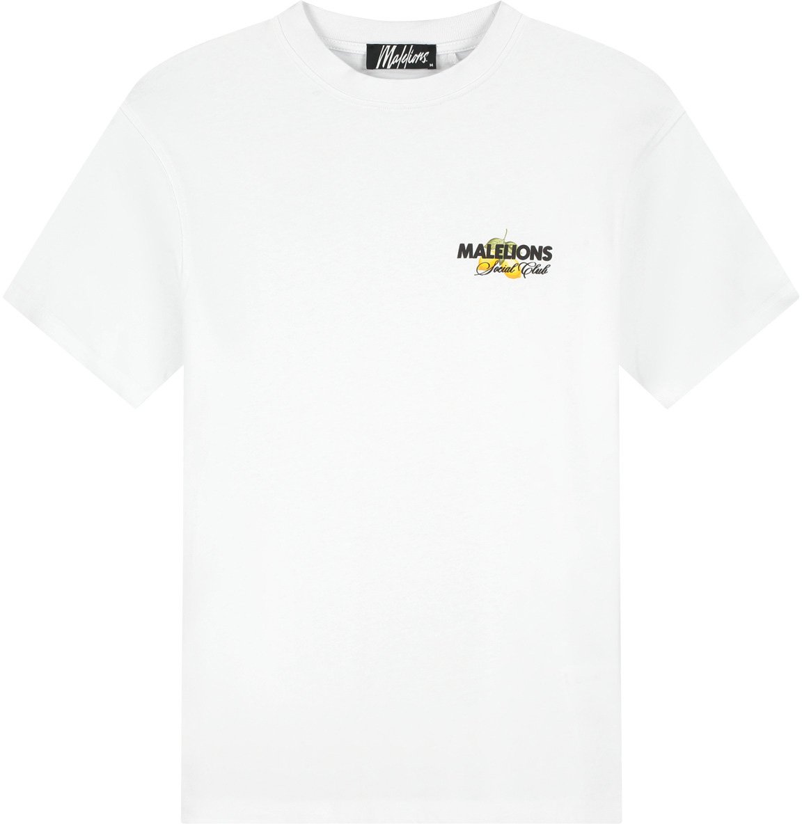 Malelions Men Limone Di Capri T-Shirt Wit