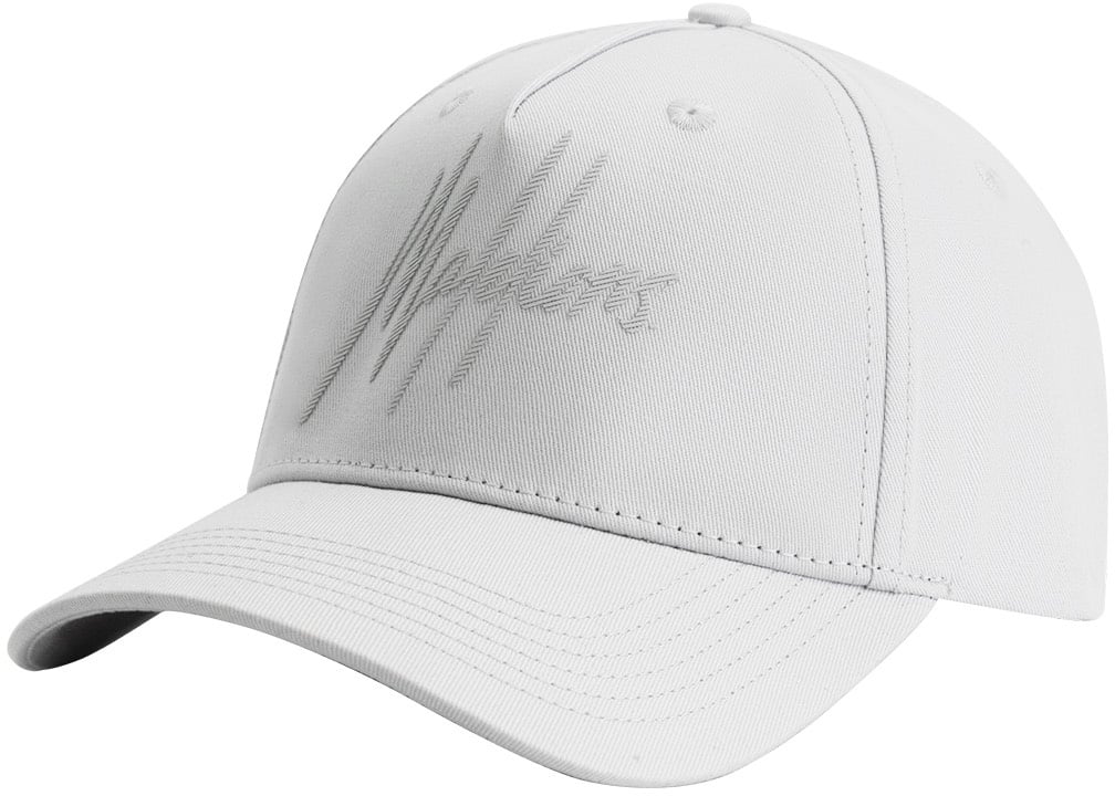 Malelions Malelions Men Striped Signature Cap Grijs
