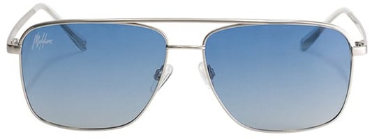 Malelions Malelions Signature Square Sunglasses Zilver